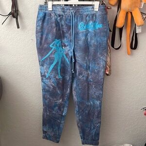 Sailor moon XL tye dye sweats